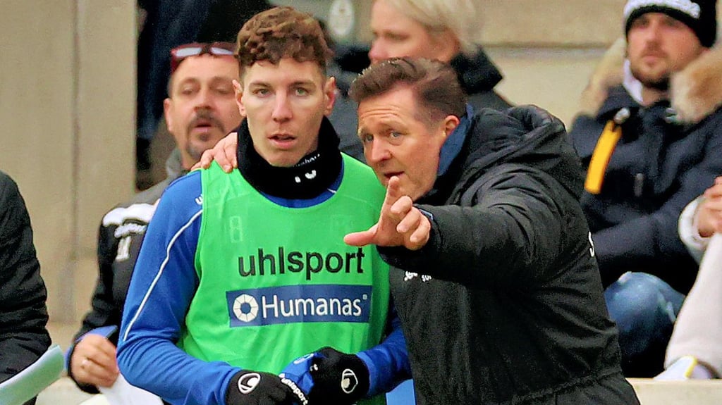 FCM-Trainer Christian TItz erkennt die Lücke, Florian Kath füllt sie aus: Der 27-Jährige zeichnet sich durch seine Flexibilität aus, fühlt sich aber in der Offensive am wohlsten.