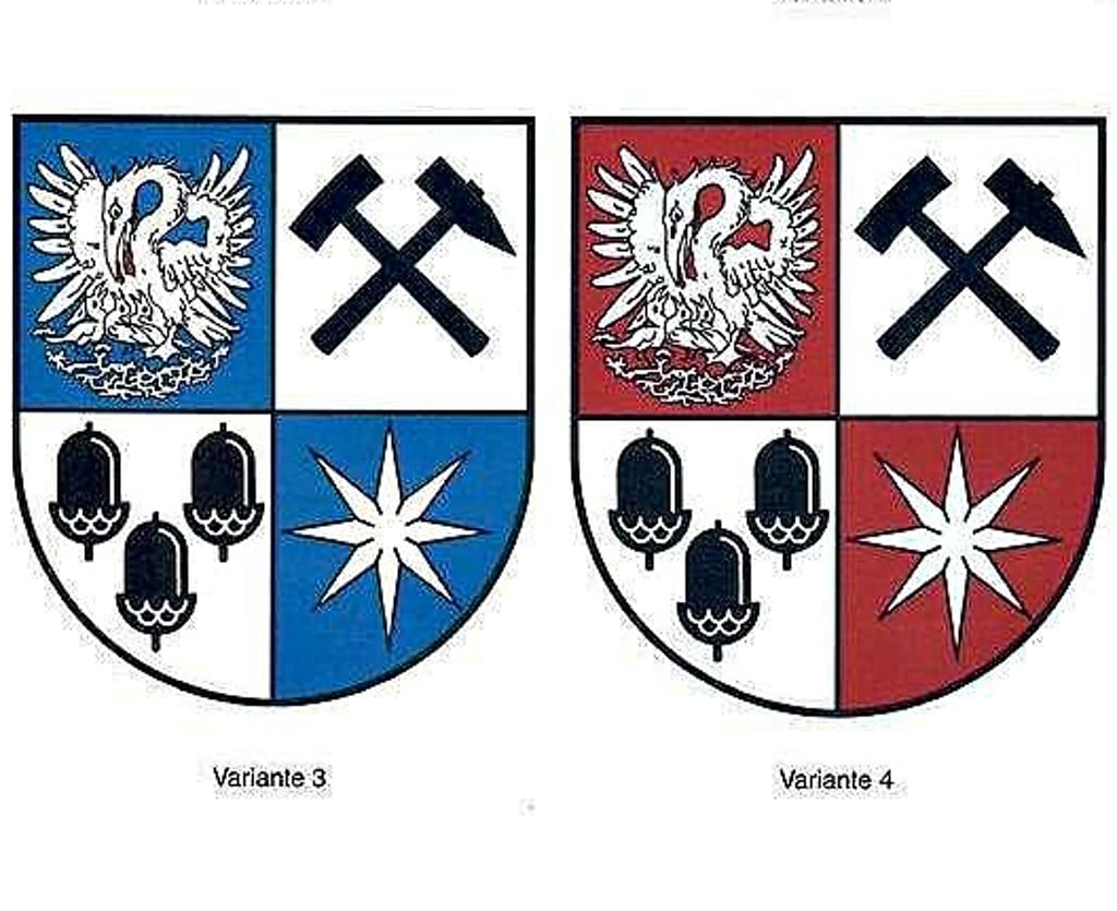 So sehen einige der als genehmigungsfähig anerkannten Wappenvorschläge von Jörg Mantzsch für Etgersleben, Hakeborn und Westeregeln aus.