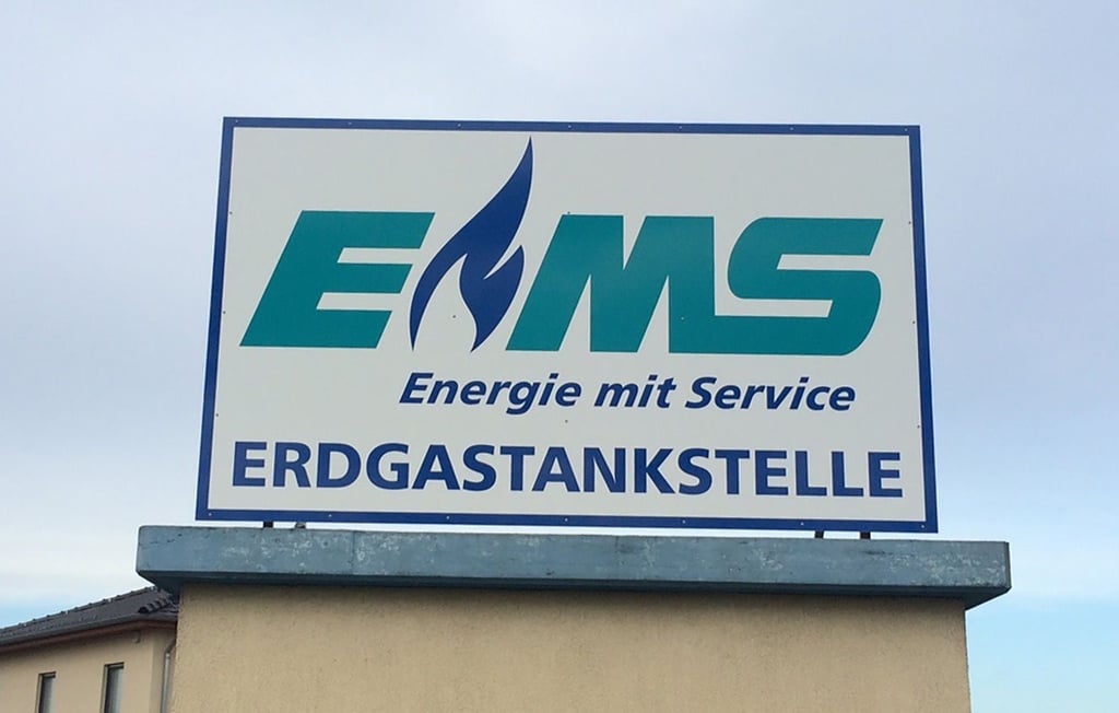 Die Erdgastankstelle der EMS im Gewerbegebiet "Bodeniederung" in Gänsefurth ist abgebaut worden.