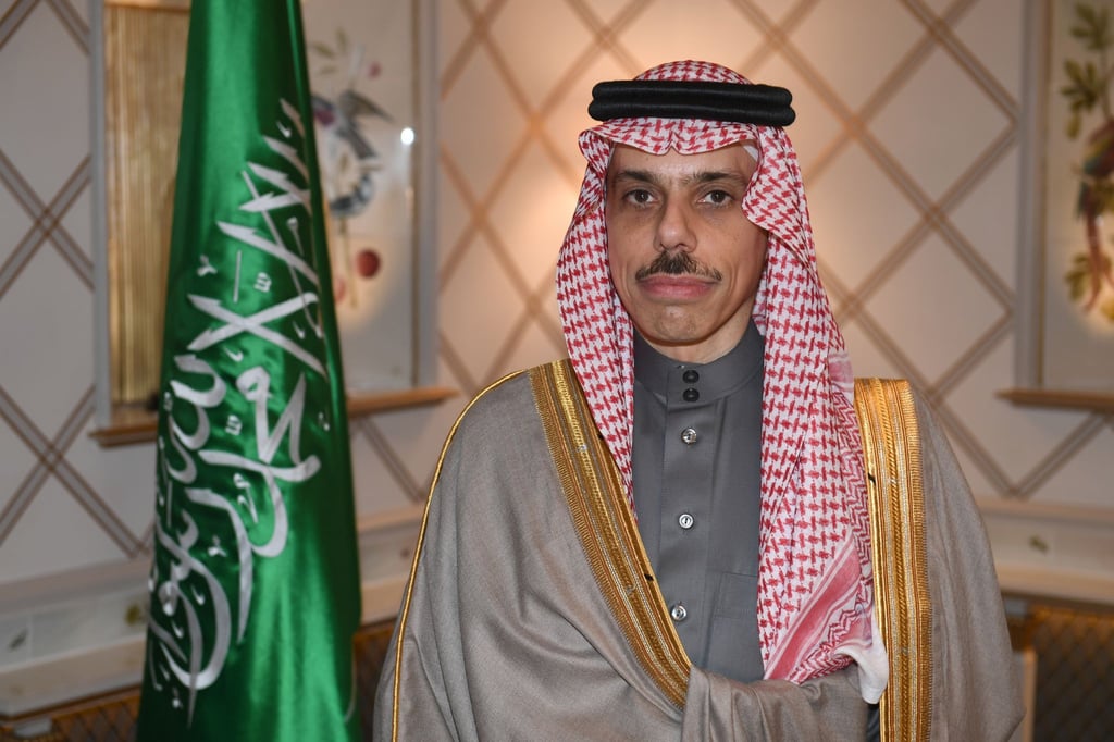 Prinz Faisal bin Farhan al-Saud, Außenminister von Saudi-Arabien.