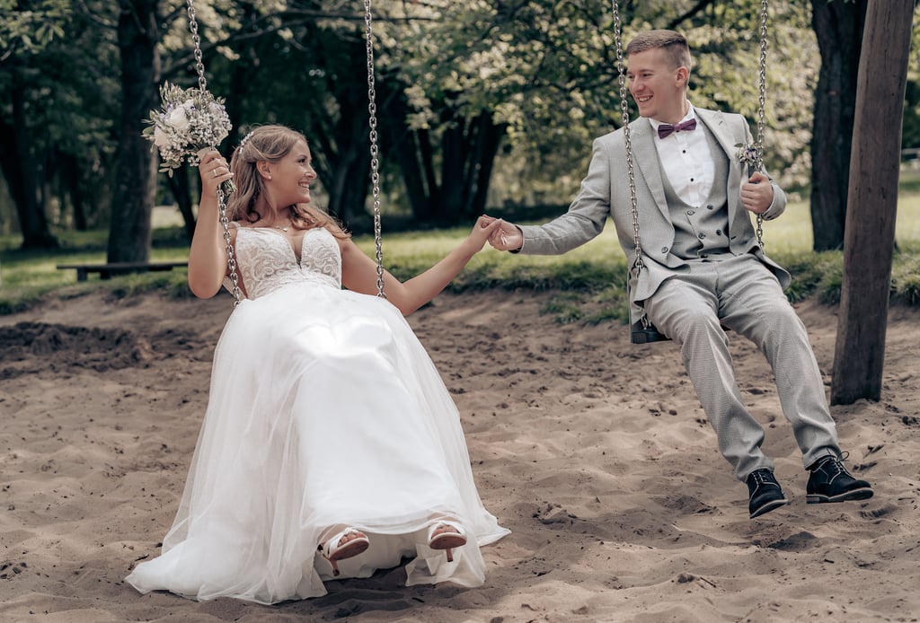 Friederike und Dastyn Lampe aus Stendal können sich über den zweiten Platz freuen.