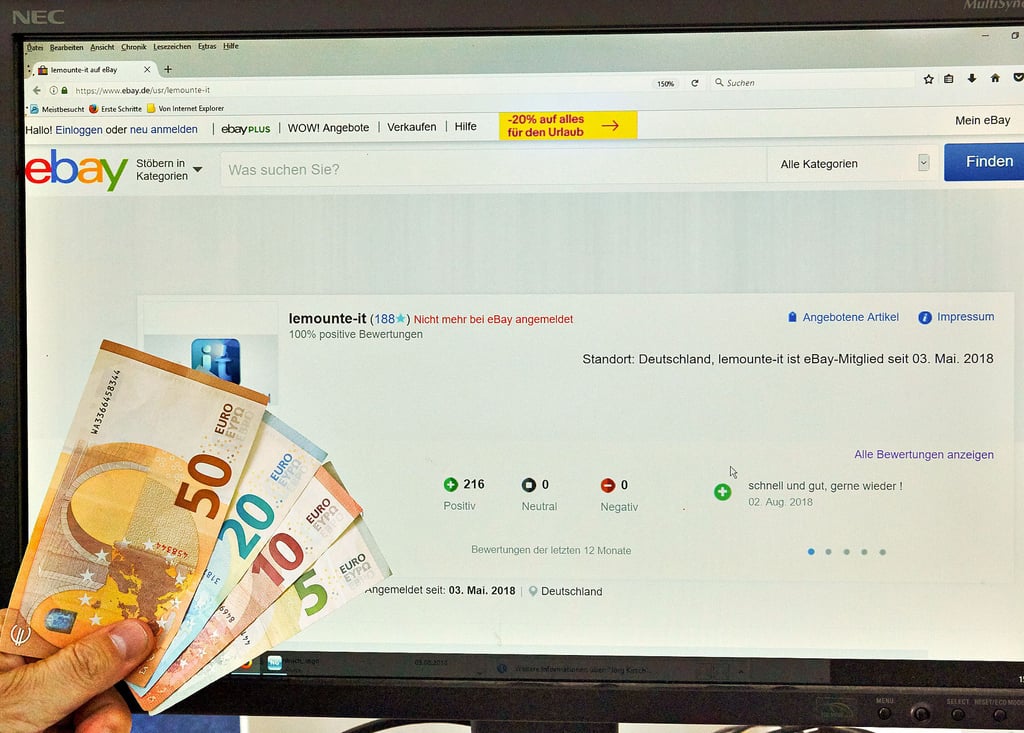 Die Ebay-Betrüger zockten mit ihrer Firma Lemounte IT hunderte Kunden ab und erbeuteten rund 350.000 Euro. Die Opfer fielen auf die Masche rein, weil die Täter zunächst regulär gehandelt hatten und sich ihr Vertrauen durch 216 positive Kundenbewertungen erschlichen.