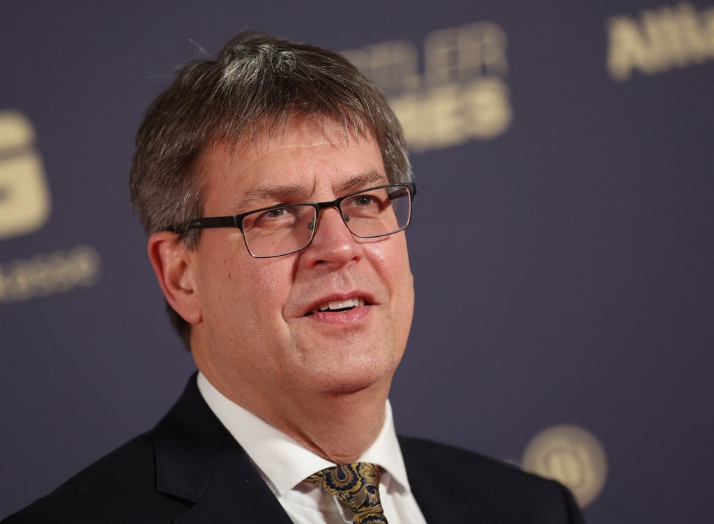 Der Präsident des Deutschen Olympischen Sportbundes: Thomas Weikert.