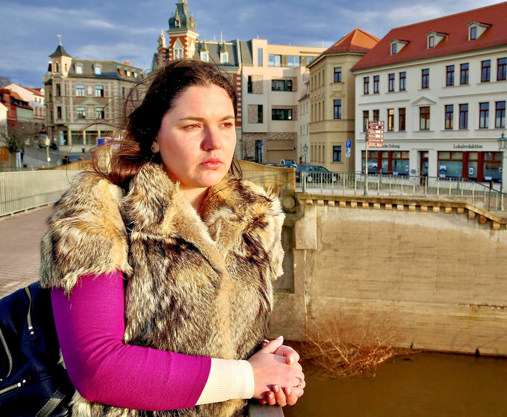 Olga Synenko, ehemalige Studentin der Hochschule Anhalt in Strenzfeld, ist in Sorge um ihre Angehörigen in der Ukraine.