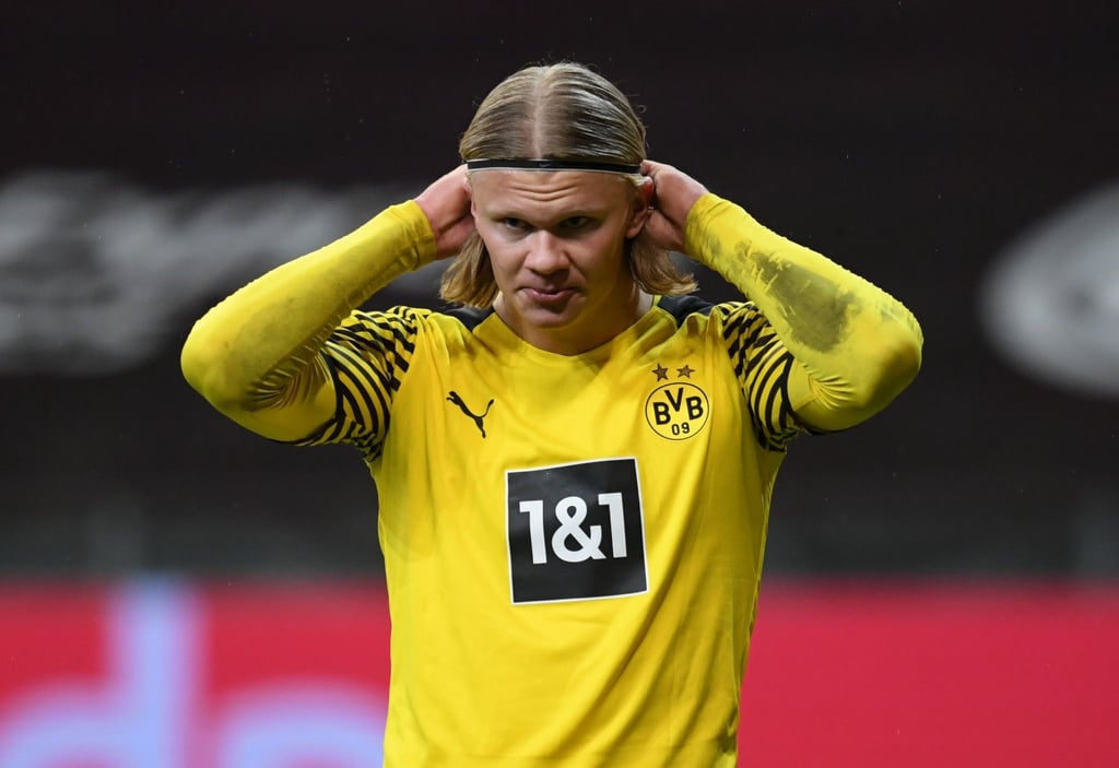 Soll sich mit Wechselgedanken beschäftigen: Dortmunds Erling Haaland.