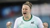 Sara Gambetta vom SV Halle schreit ihre Freude über den DM-Titel raus.