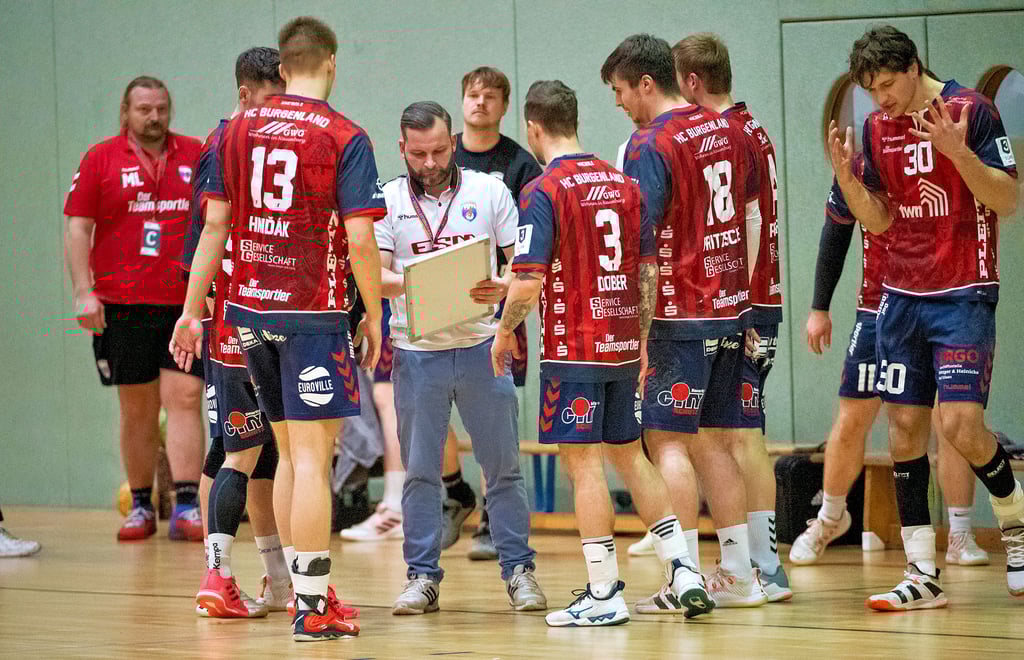 Die Drittliga-Handballer des HC Burgenland spielen am Sonntag ab 17 Uhr in ihrem „Wohnzimmer“ gegen Burgwedel.