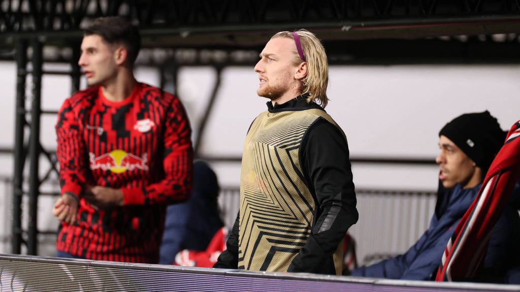 Diesmal Startelf: Szoboszlai, Forsberg, Poulsen.