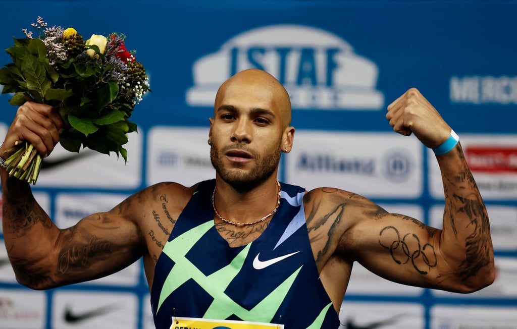 Hat beim Istaf Indoor den 60-Meter-Sprint gewonnen: Marcell Lamont Jacobs aus Italien.