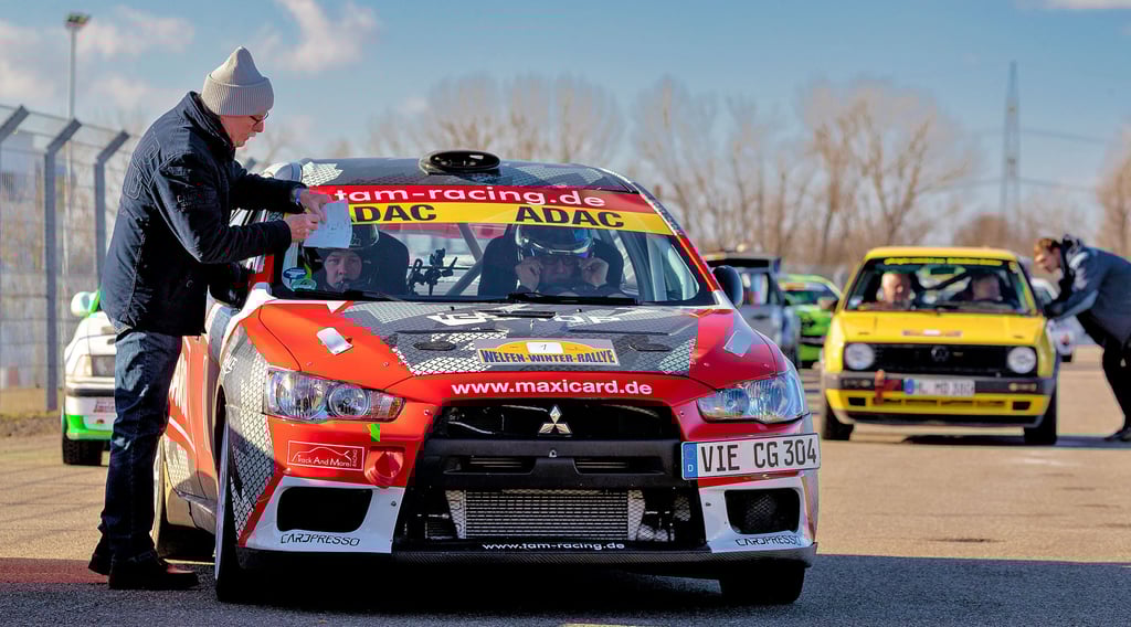Die Welfen-Rallye machte zum Saisonauftakt in der Motorsport Arena Oschersleben Station.