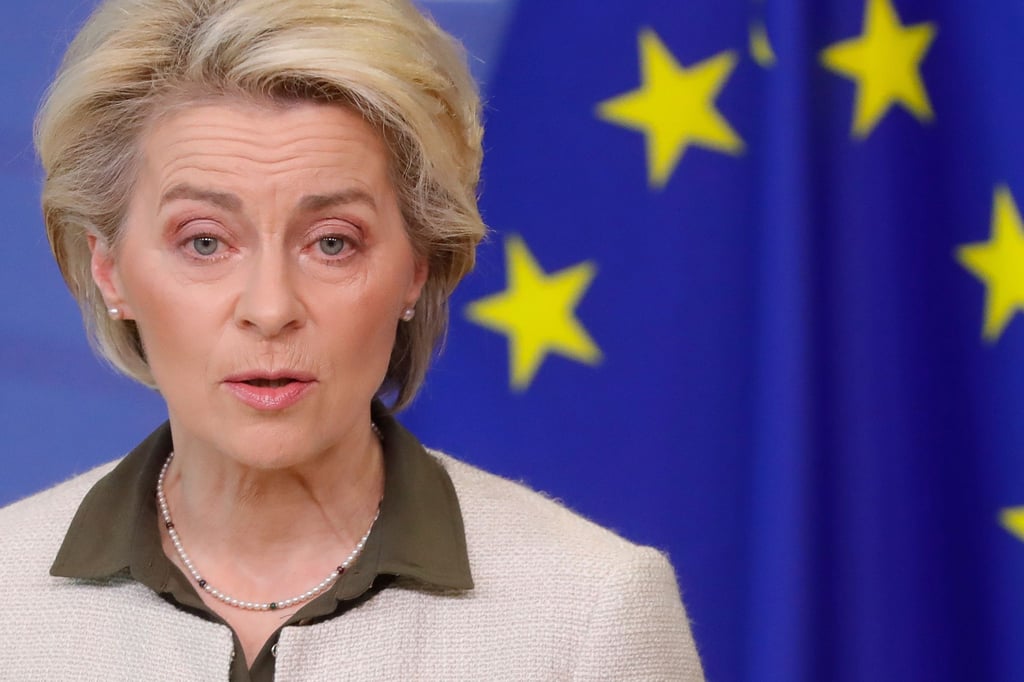 Nach Angaben von EU-Kommissionspräsidentin Ursula von der Leyen finanziert die Europäische Union erstmlas den Kauf und die Lieferung von Waffen an ein Land, das angegriffen wird.