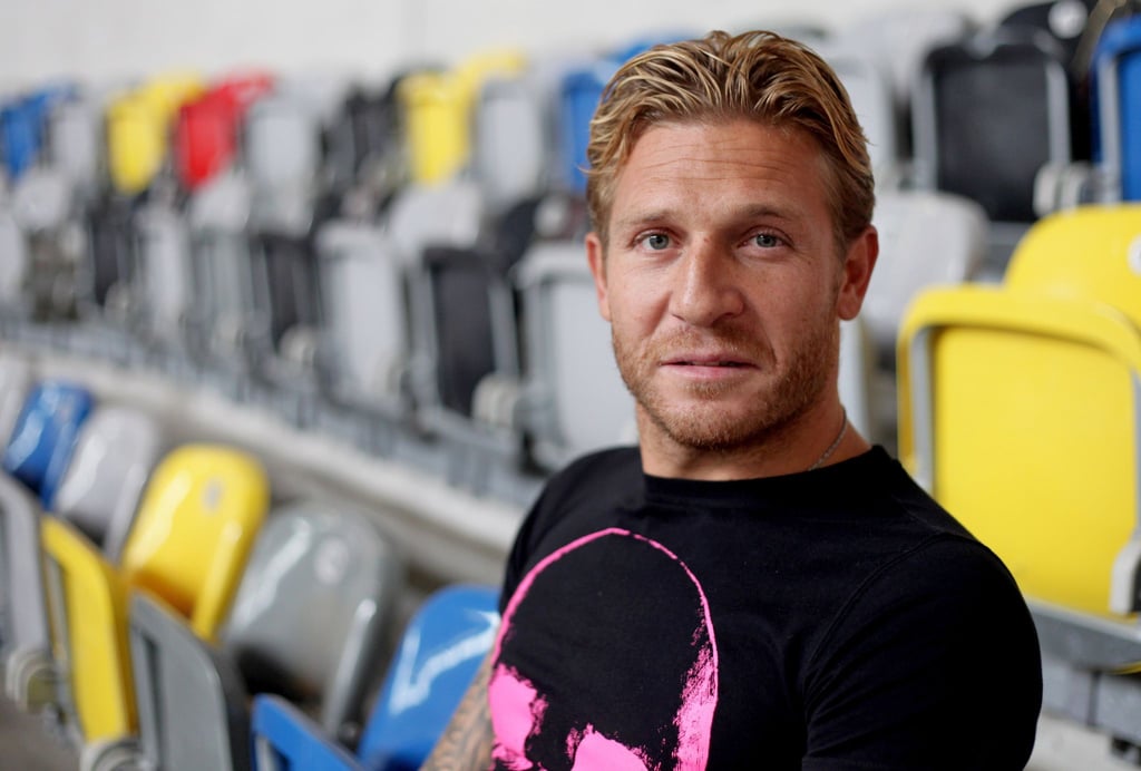 Der ukrainische ehemalige Fußballer Andrej Woronin auf einer Aufnahme aus dem Jahr 2012.