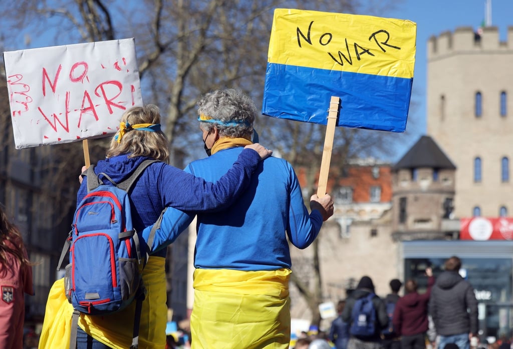 Der Rosenmontag in Köln war in diesem Jahr eine Riesendemo für den Frieden.