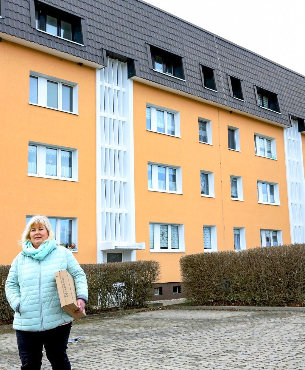 Die Wohnungen in dem Wohnblock Neue Straße 1, 3 und 5 in Ilberstedt sollen saniert werden.