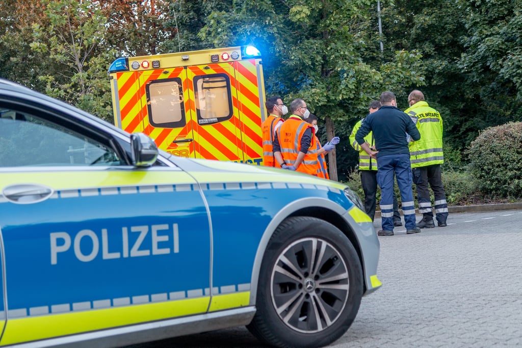 Polizei und Rettungskräfte waren gefordert.