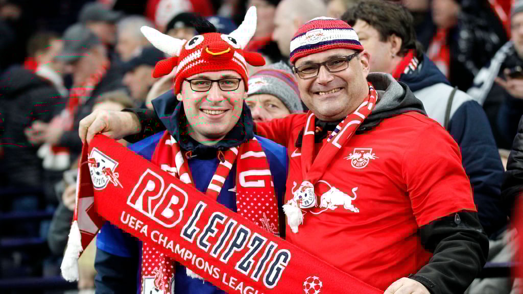 Eines der letzten Auswärtspiele vor einer vierstelligen Zahl von RB-Fans fand im Februar 2020 bei Tottenham Hotspur statt.