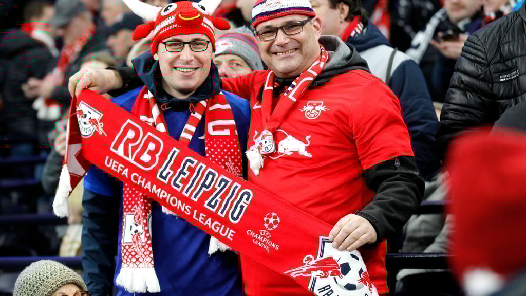 Eines der letzten Auswärtspiele vor einer vierstelligen Zahl von RB-Fans fand im Februar 2020 bei Tottenham Hotspur statt.