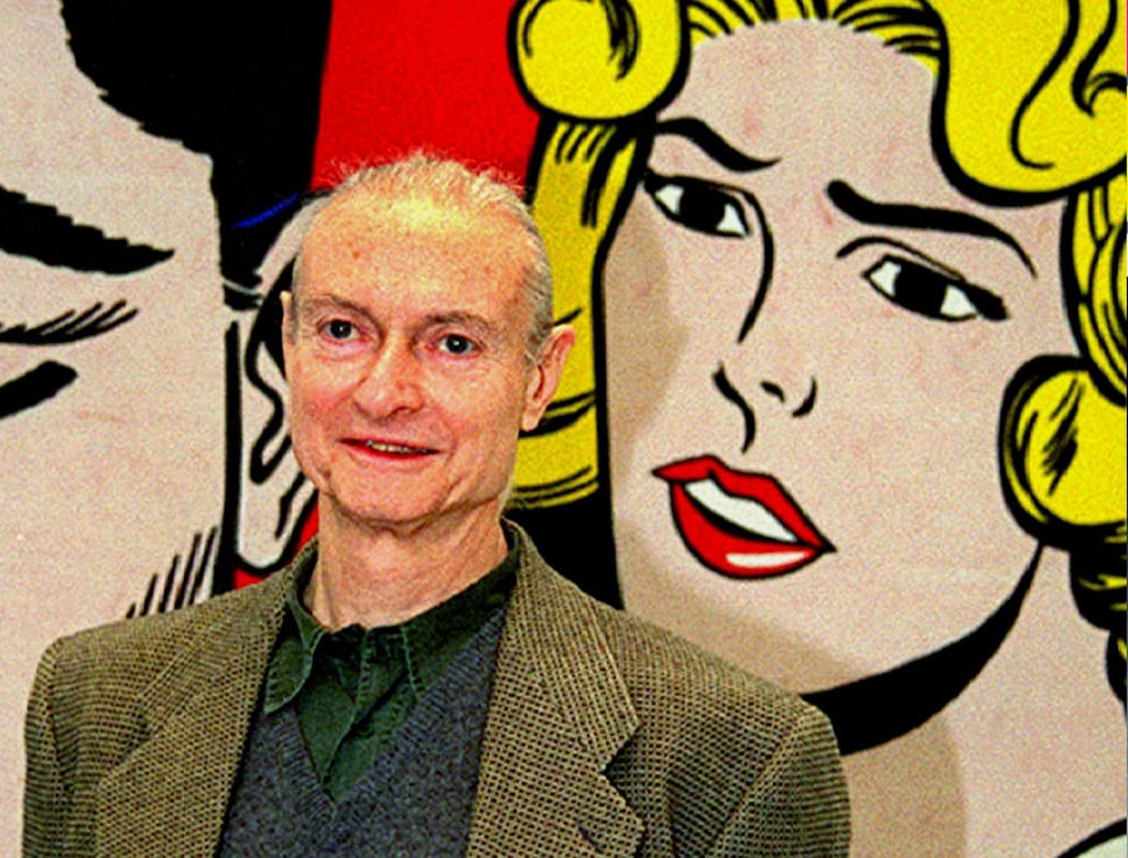 Roy Lichtenstein malte häufig im Comic-Stil.