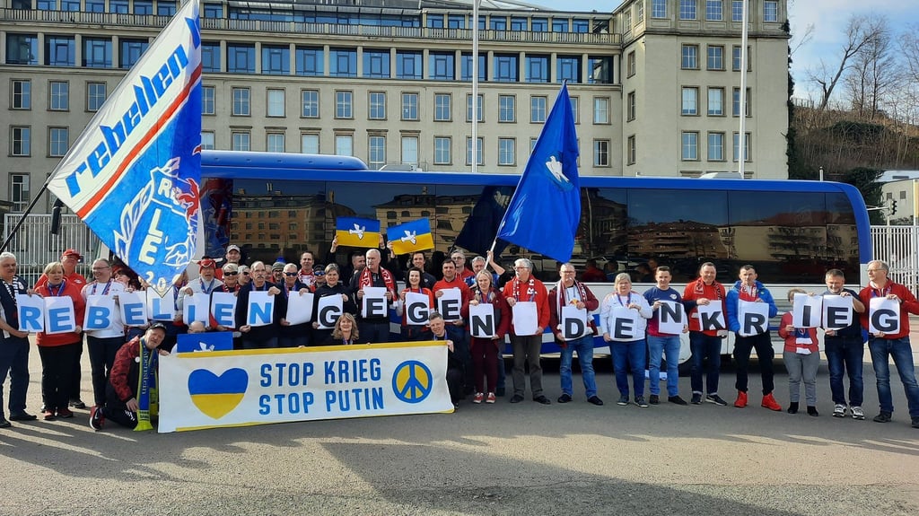 Klare Meinung zum Krieg in der Ukraine.