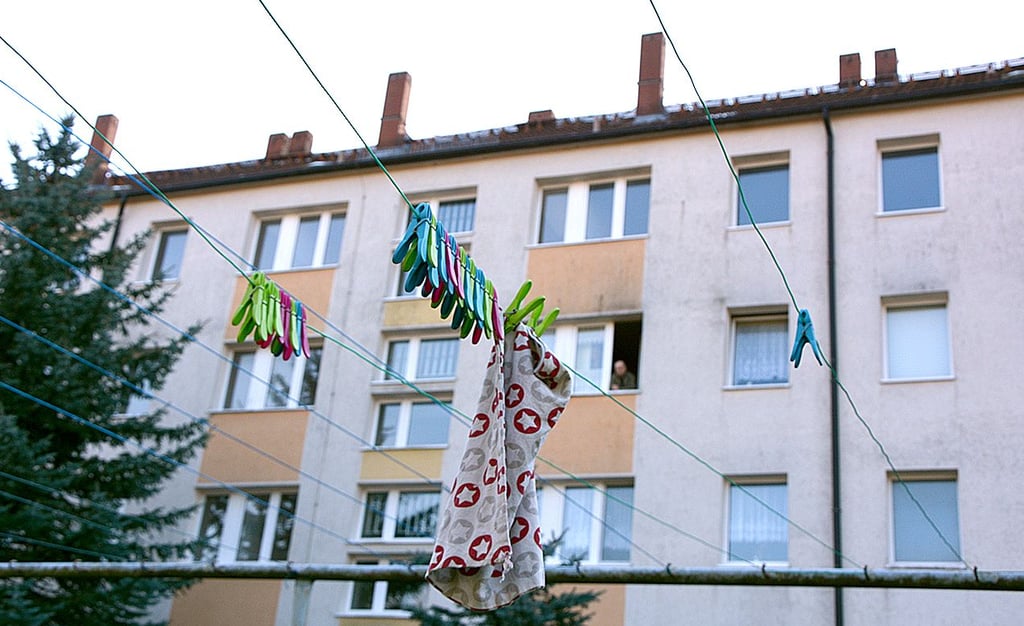 Osterburg, August-Bebel-Straße 12 bis 20: In diesem Wohnblock sollen in Kürze Kriegsflüchtlinge aus der Ukraine unterkommen.