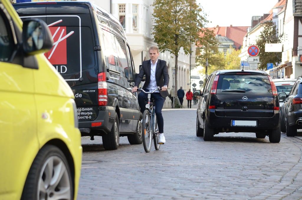 Die Situation für Radfahrer und Gehandicapte an der Neuperverstraße in Salzwedel wird schon länger kritisiert.