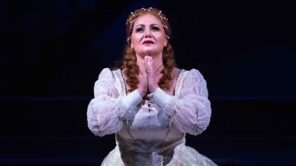 Anna Pompeeva sang noch am 22. Februar in der Oper in Charkiw. Nur zwei Tage später übernachtete sie auf der Flucht vor Bomben in einer U-Bahn-Station.