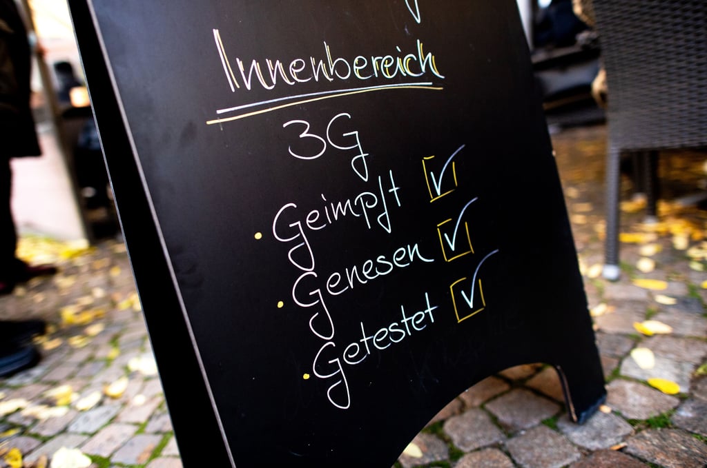 Ab sofort gilt auch in Halle in der Gastronomie sowie in Hotels 3G.