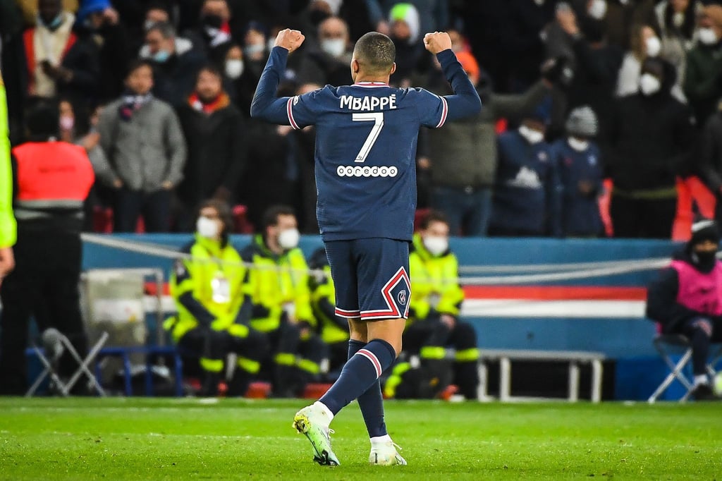Kylian Mbappé traf gegen St. Etienne doppelt.