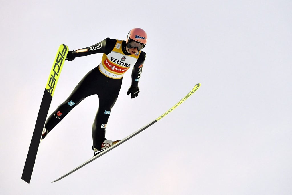 Skispringer Karl Geiger kam in Lahti nicht über den fünften Platz hinaus.