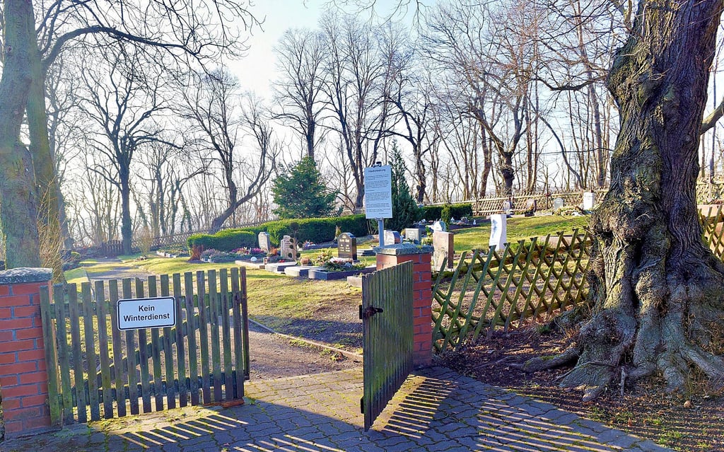 Der Friedhof im Ortsteil Meißberg