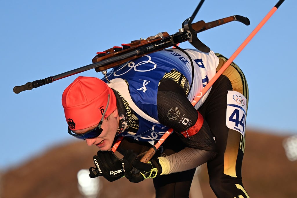 Biathlet Benedikt Doll belegte im Einzel den sechsten Rang.