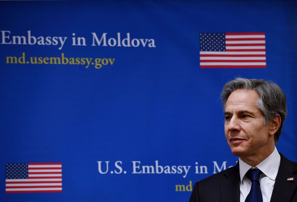 US-Außenminister Antony Blinken erwägt einen Importstopp für Öl aus Russland.