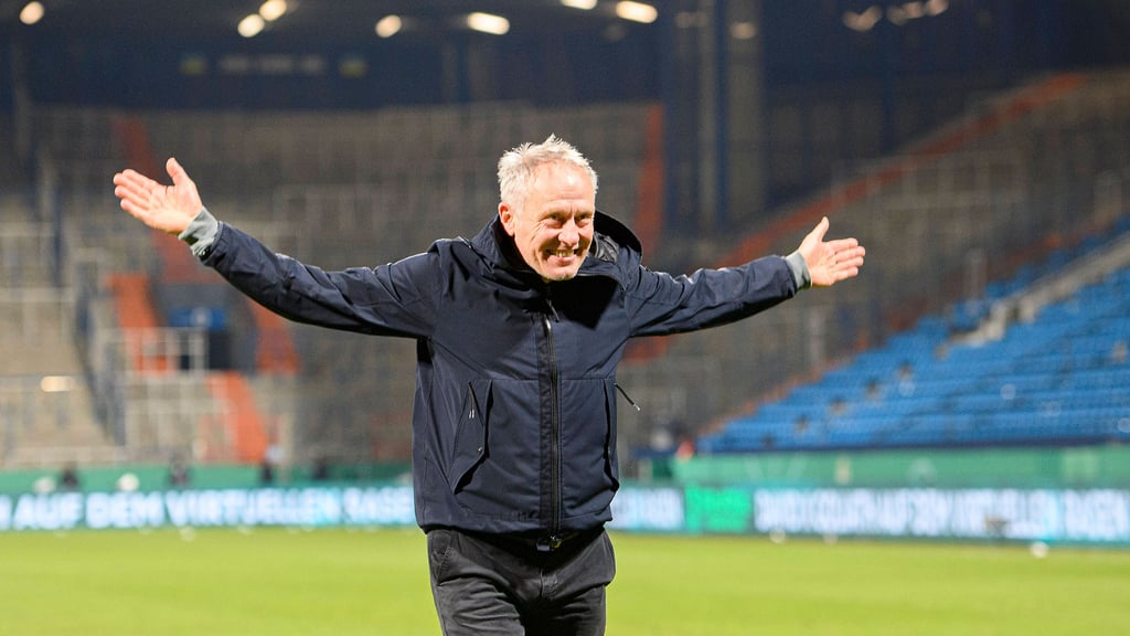 Ist bekennender Kirchgänger, wenn auch nicht "wahnsinnig gläubig": SC-Trainer Christian Streich