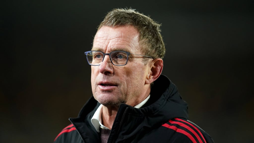 Ralf Rangnick sprach über die Lage bei Manchester United vor der Niederlage gegen City.