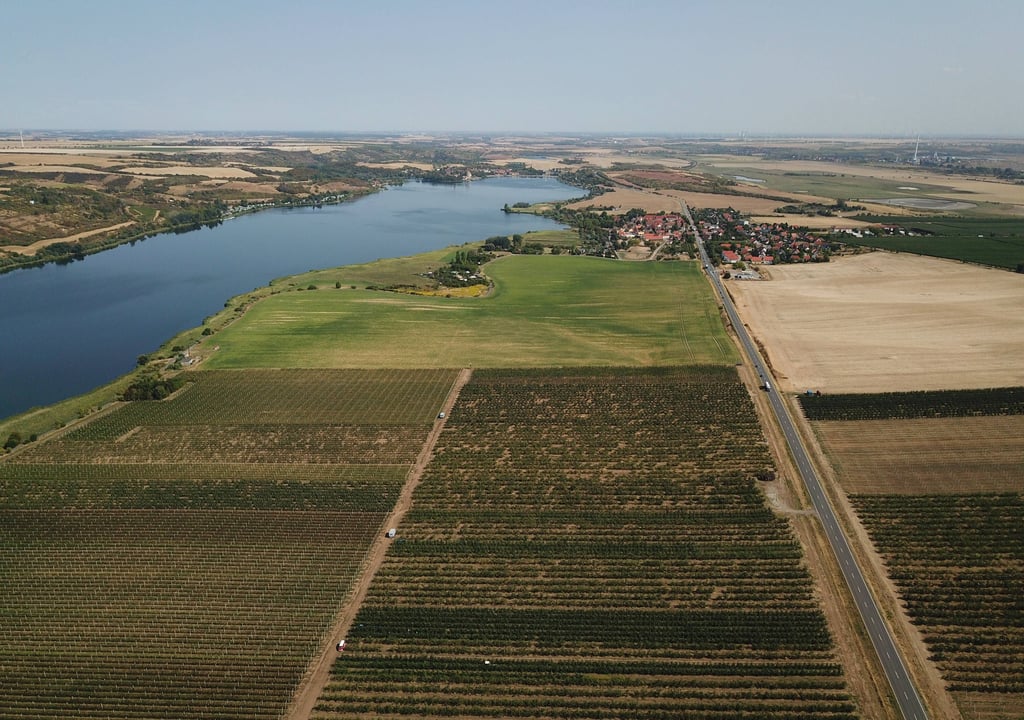 Blick auf den Süßen See