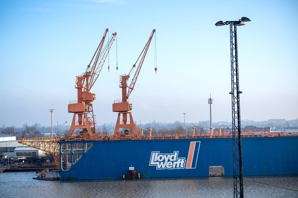 Die Bremerhavener Lloyd-Werft hat rund 230 Mitarbeiter.