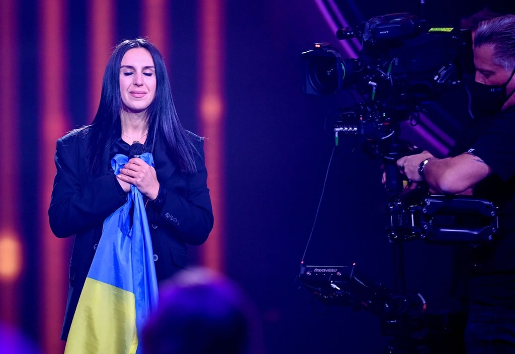 Ukrainische Esc Gewinnerin Jamala Wendet Sich Ans Publikum
