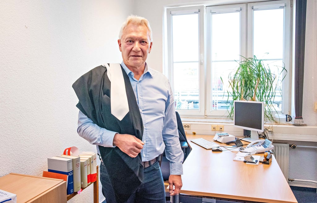 Das Büro ist bereits fast leergeräumt. In dieser Woche ging Olaf Braun, Pressesprecher der Staatsanwaltschaft, in Pension.