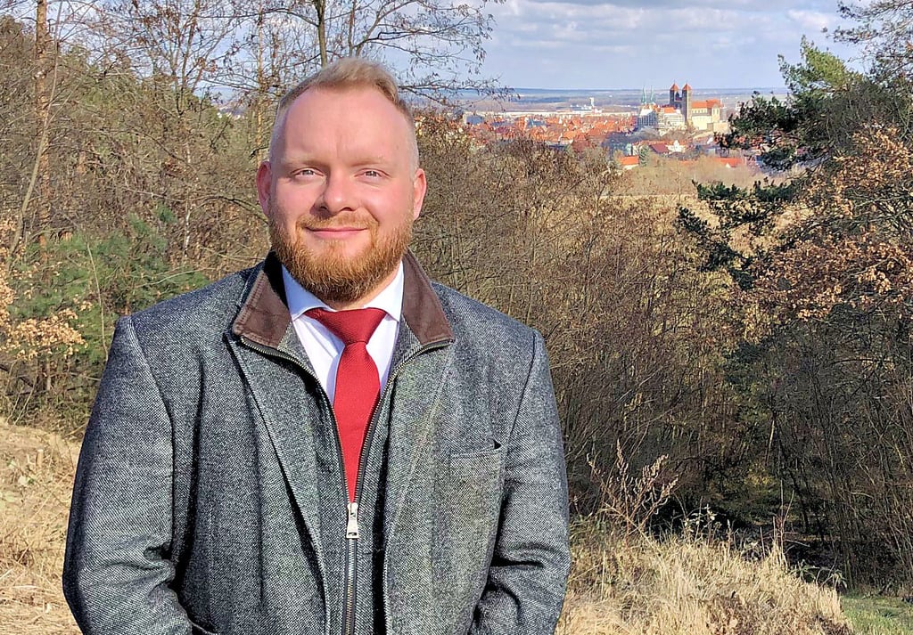 Einer der Lieblingsplätze von Yves Ballin: die Altenburg mit Blick auf die Stadt.