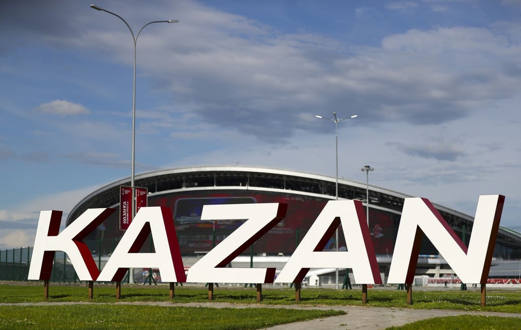 Die Ak Bars Arena ist ein Fußballstadion im russischen Kasan.