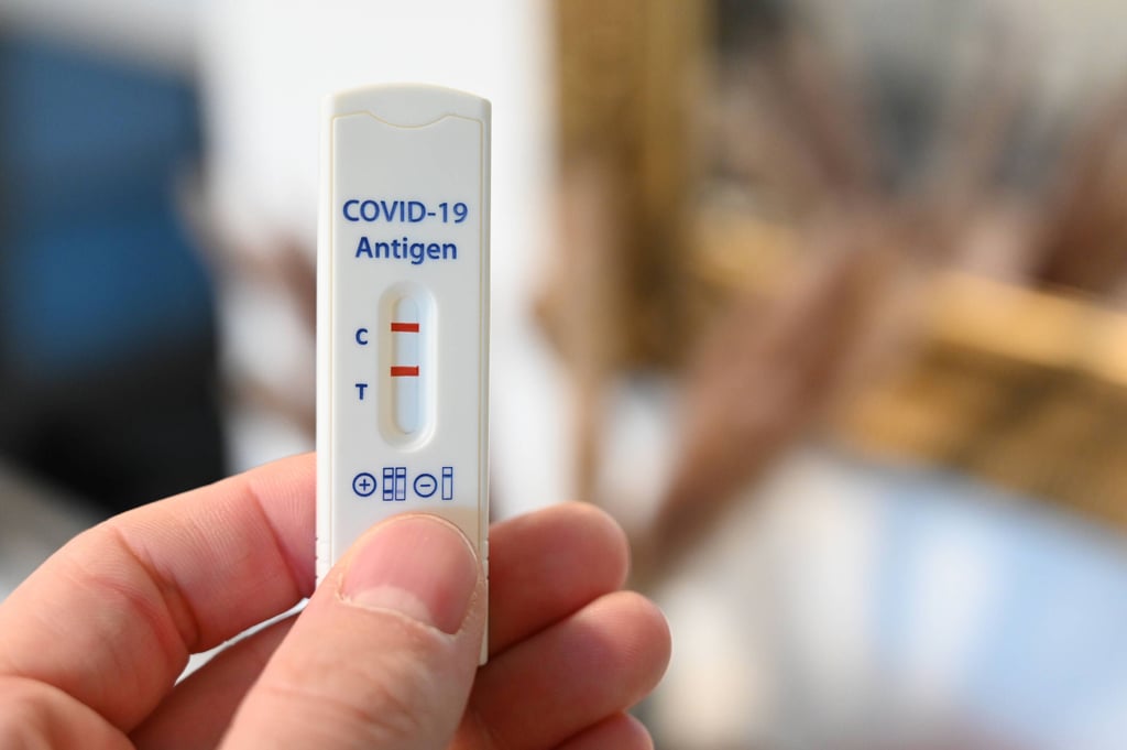 Ein positiver Corona-Test (Symbolbild)