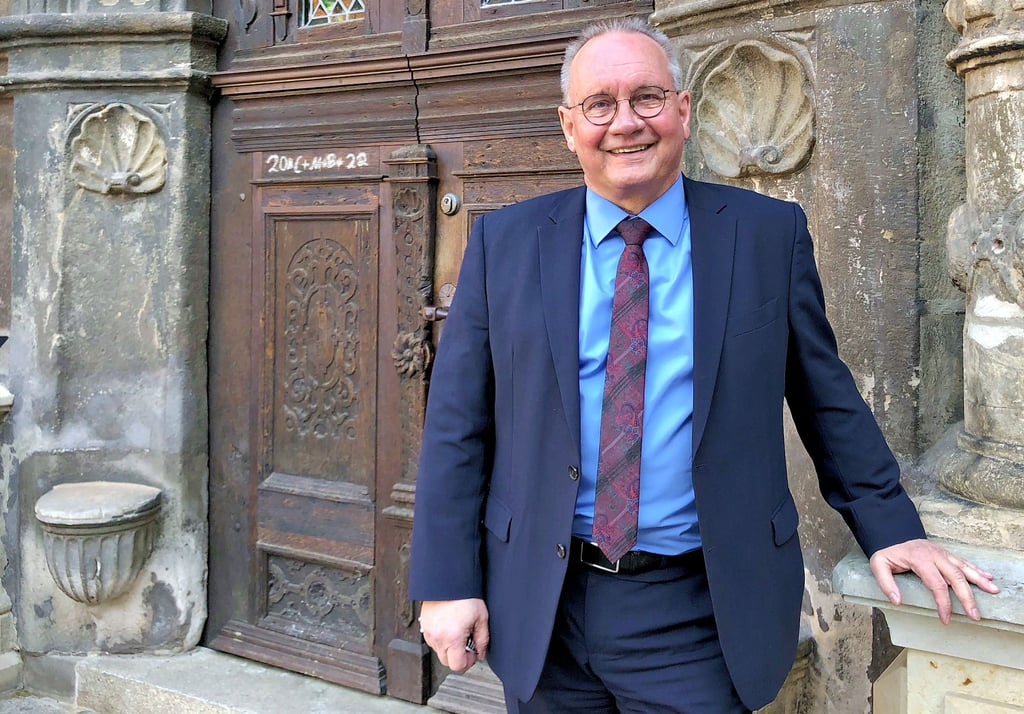 Oberbürgermeister Frank Ruch möchte weitere sieben Jahre im Rathaus arbeiten.