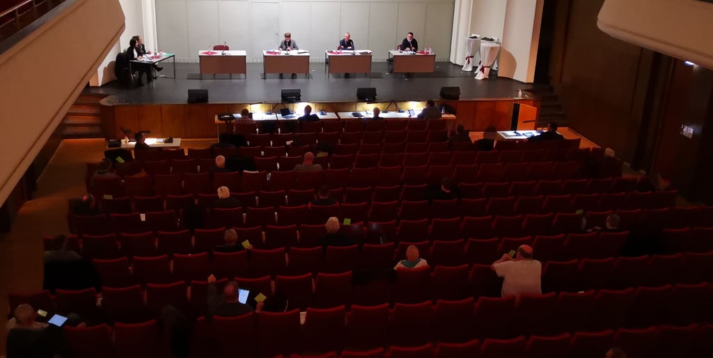 Der Stadtrat tagt erneut im Kulturhaus Wolfen. 