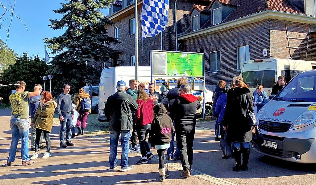 In Krumpa kamen Mittwoch Geflüchtete an.