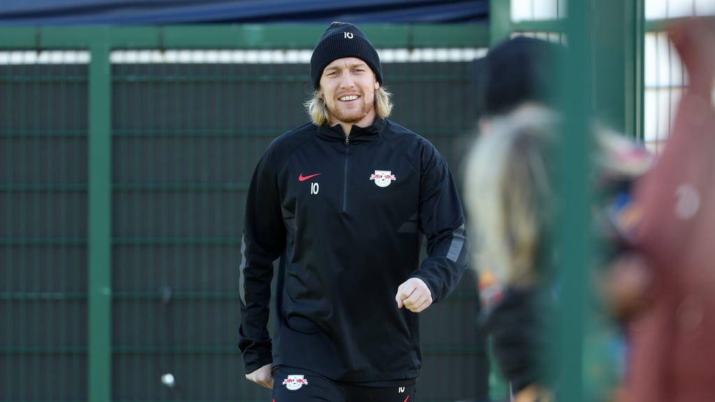 Emil Forsberg will mit RB Leipzig einen Titel holen.