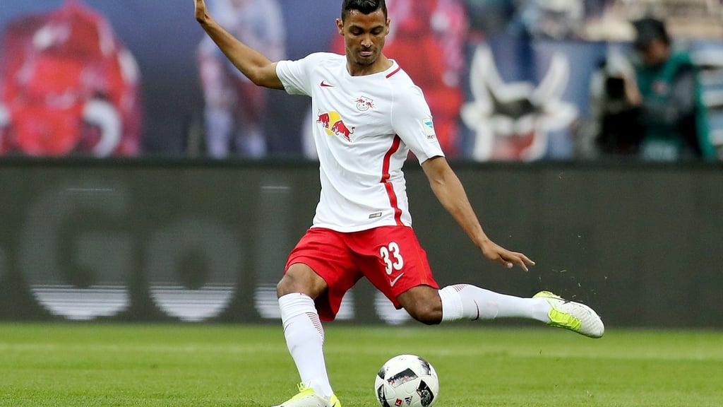 Marvin Compper im Jahr 2017 in Trikot von RB Leipzig.