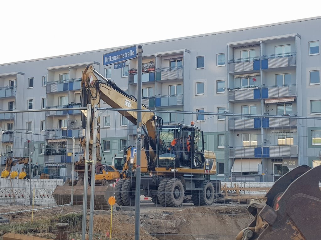 Die Kritzmannstraße ist die Hauptverkehrsachse durch das Neustädter Feld in Magdeburg. Entsprechend groß sind die Auswirkungen für die Anwohner und Besucher.