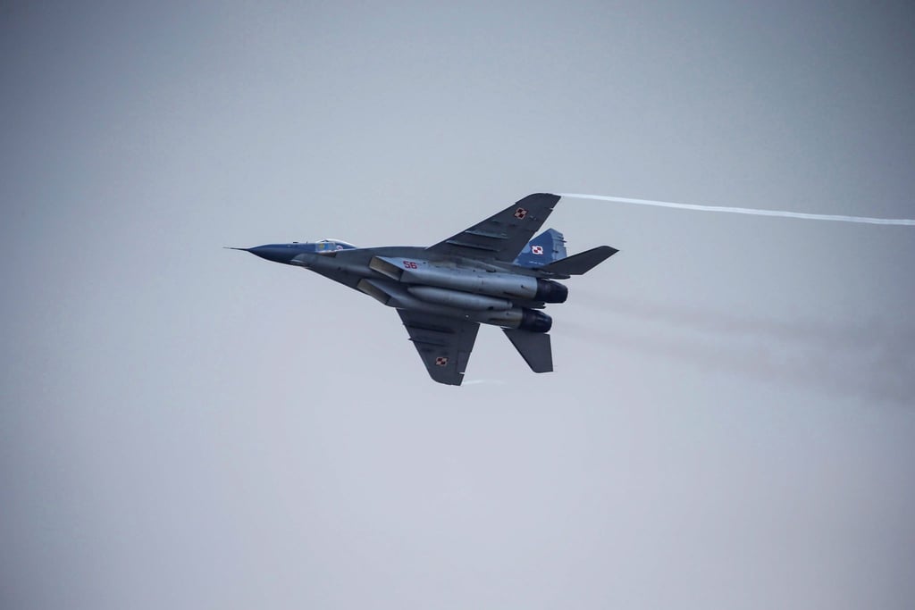 Polen wollte seine MiG-29 auf den US-Luftwaffenstützpunkt Ramstein in Rheinland-Pfalz bringen - die USA sollten sie dann der Ukraine zur Verfügung stellen.