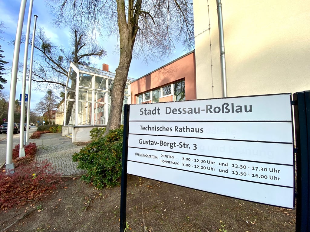 Technisches Rathaus in Roßlau