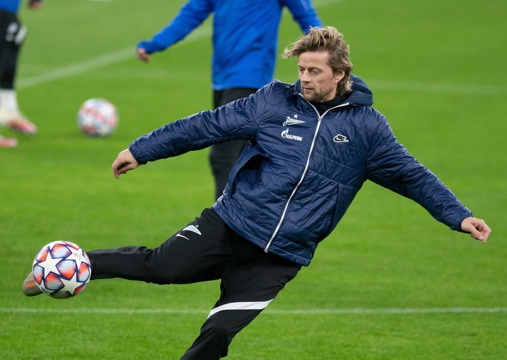 Zenit St. Petersburgs Co-Trainer, Anatolij Tymoschtschuk, hat sich bisher nicht vom russischen Angriffskrieg distanziert.